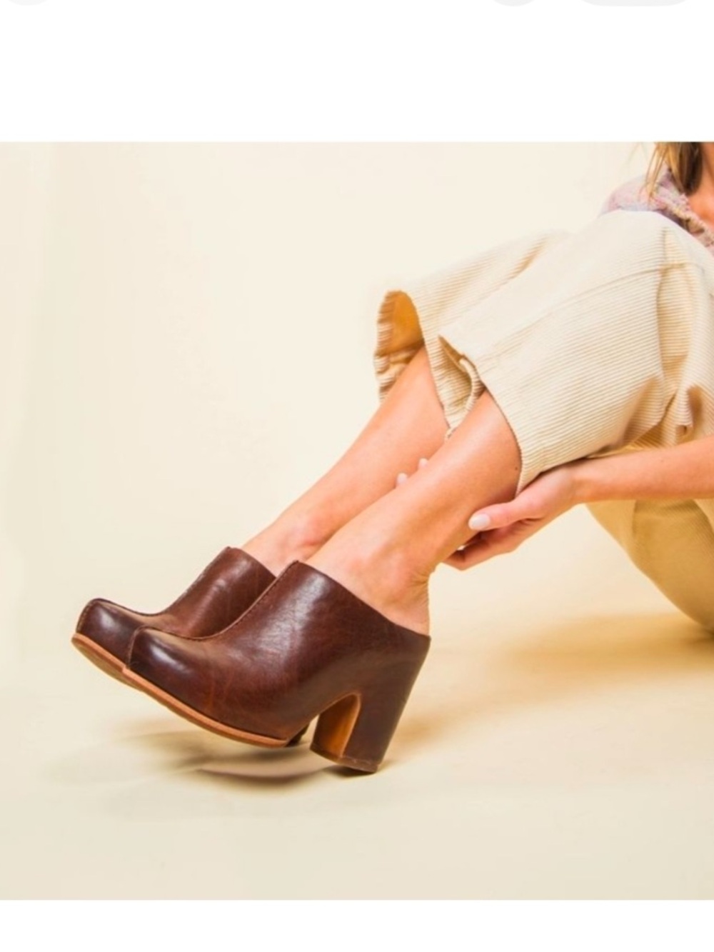 Kork-Ease Women’s Brown Suede Heeled Mules - Picture 10 of 10